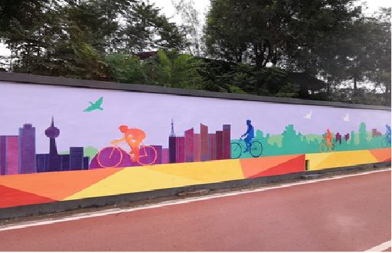 永寿墙体彩绘-围墙