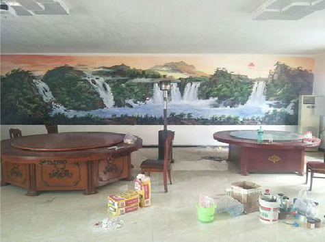 永寿墙绘-写实风景